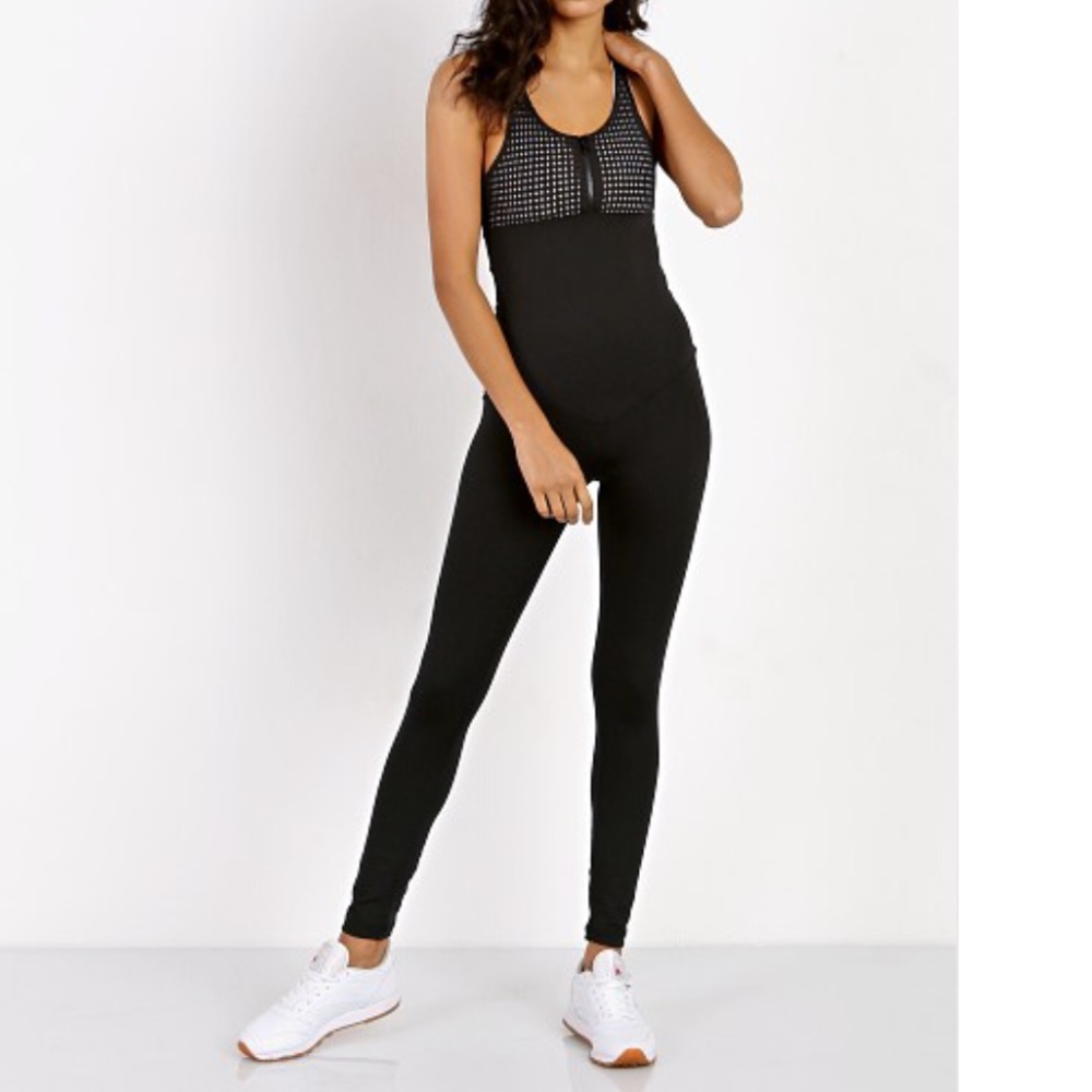 Olympia Activewear Olympus Bodysuit Jet Mesh